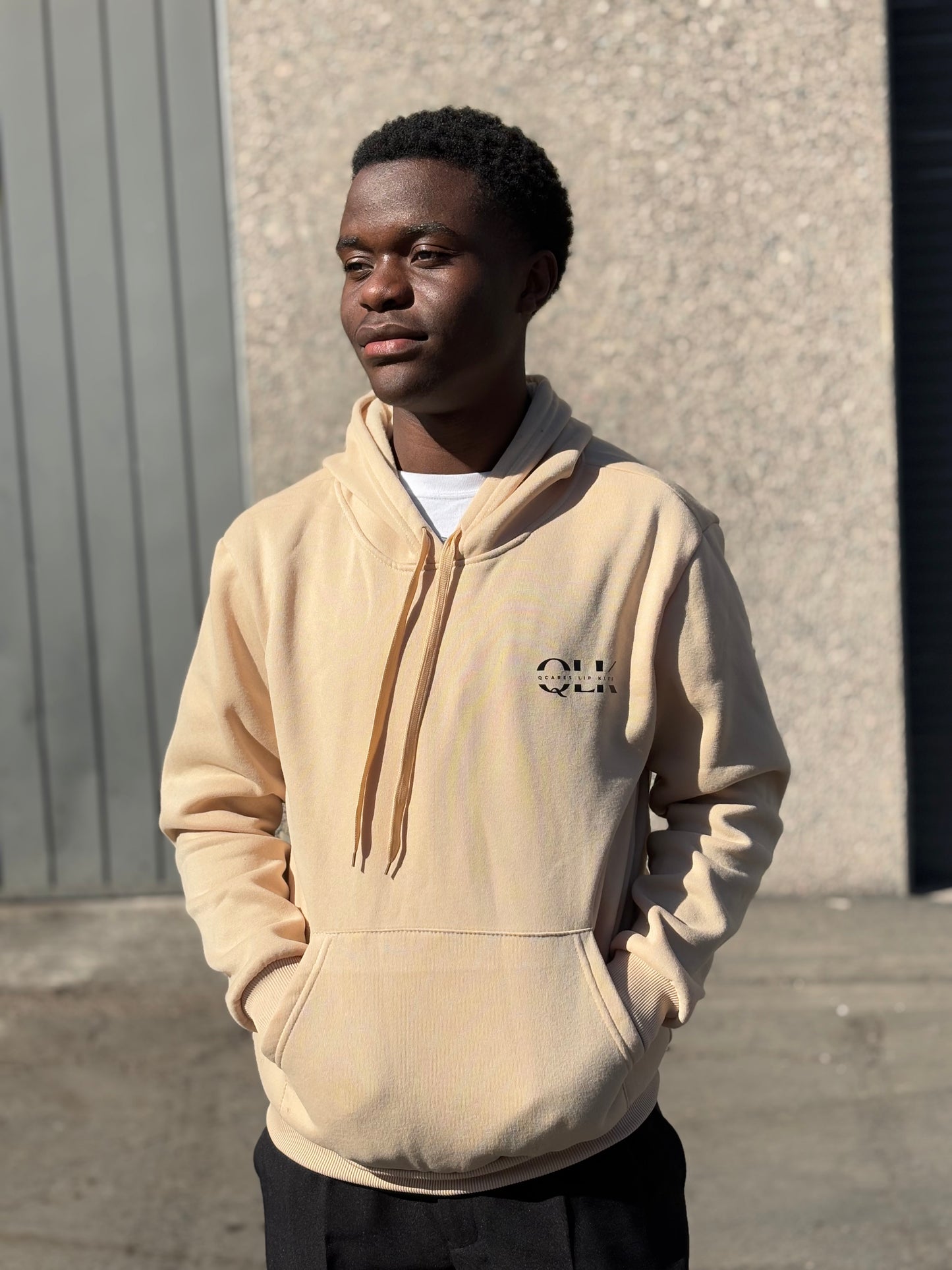 Beige Hoodie