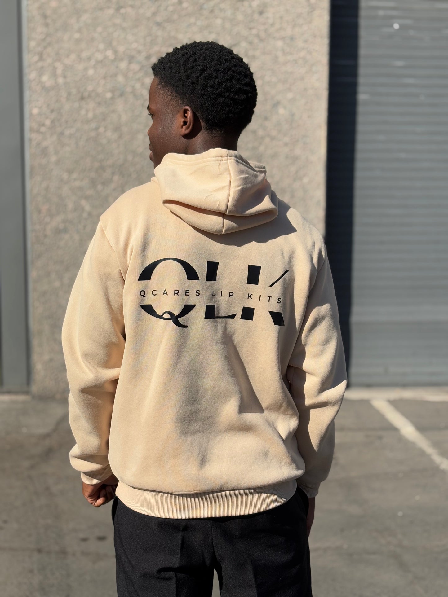 Beige Hoodie